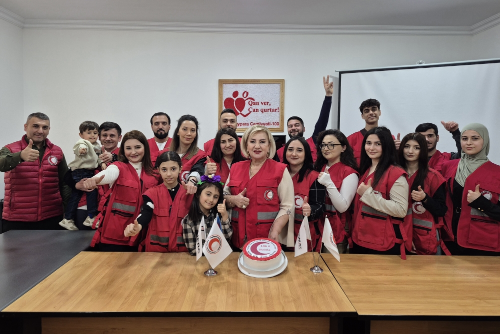  The 10th of March – Red Crescent Day was celebrated by the Sumgait city branch of the Azerbaijan Red Crescent Society