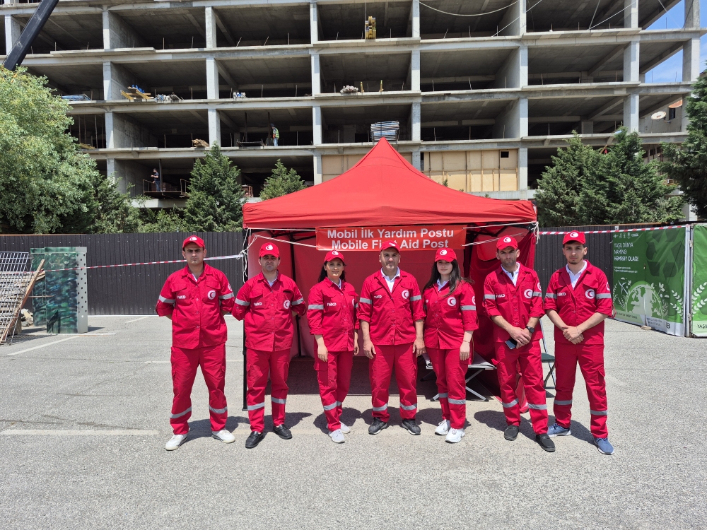 A civil defense training was held in Sumgayit city A civil defense training was held in Sumgayit city