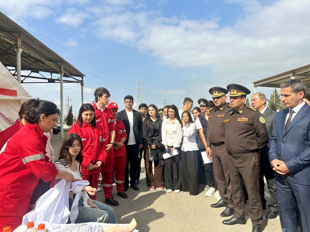 Event held in Sumgayit city Event held in Sumgayit city
