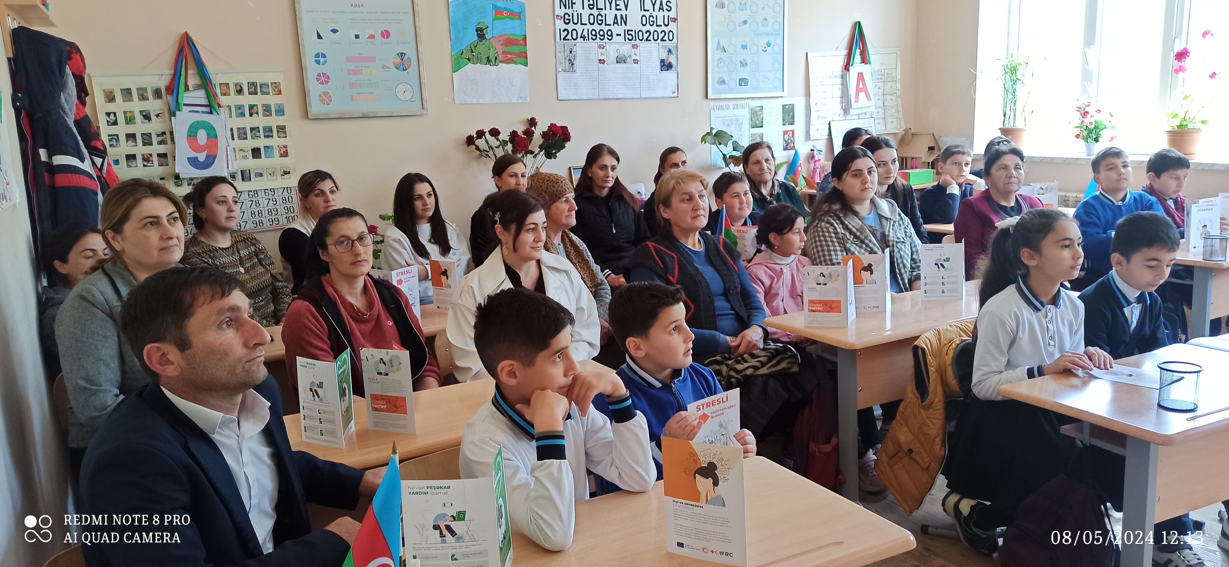 A session on Mental Health and Psychosocial Support was held in Gusar district