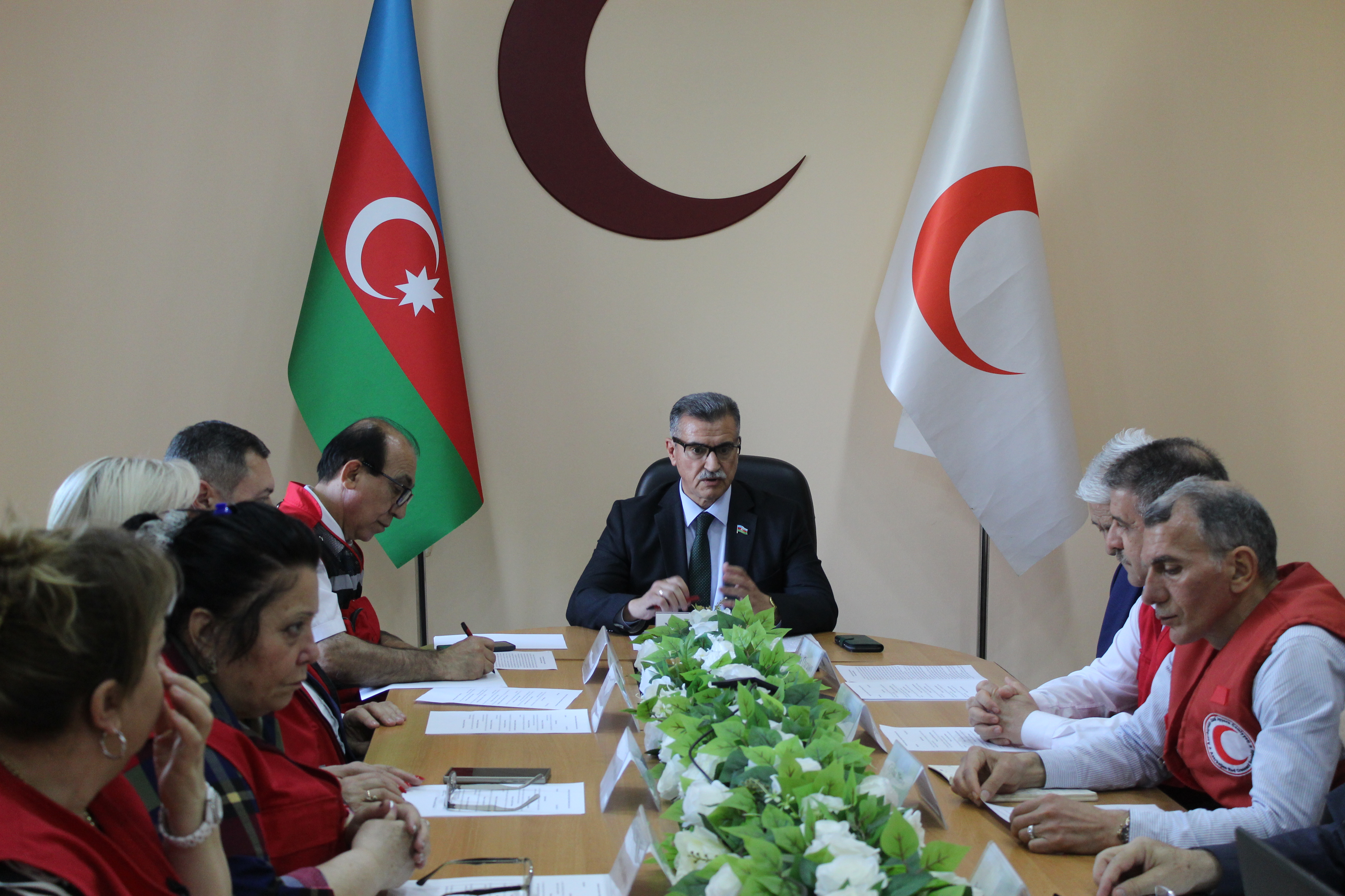  Meeting of the Management Board of the Azerbaijan Red Crescent Society was held