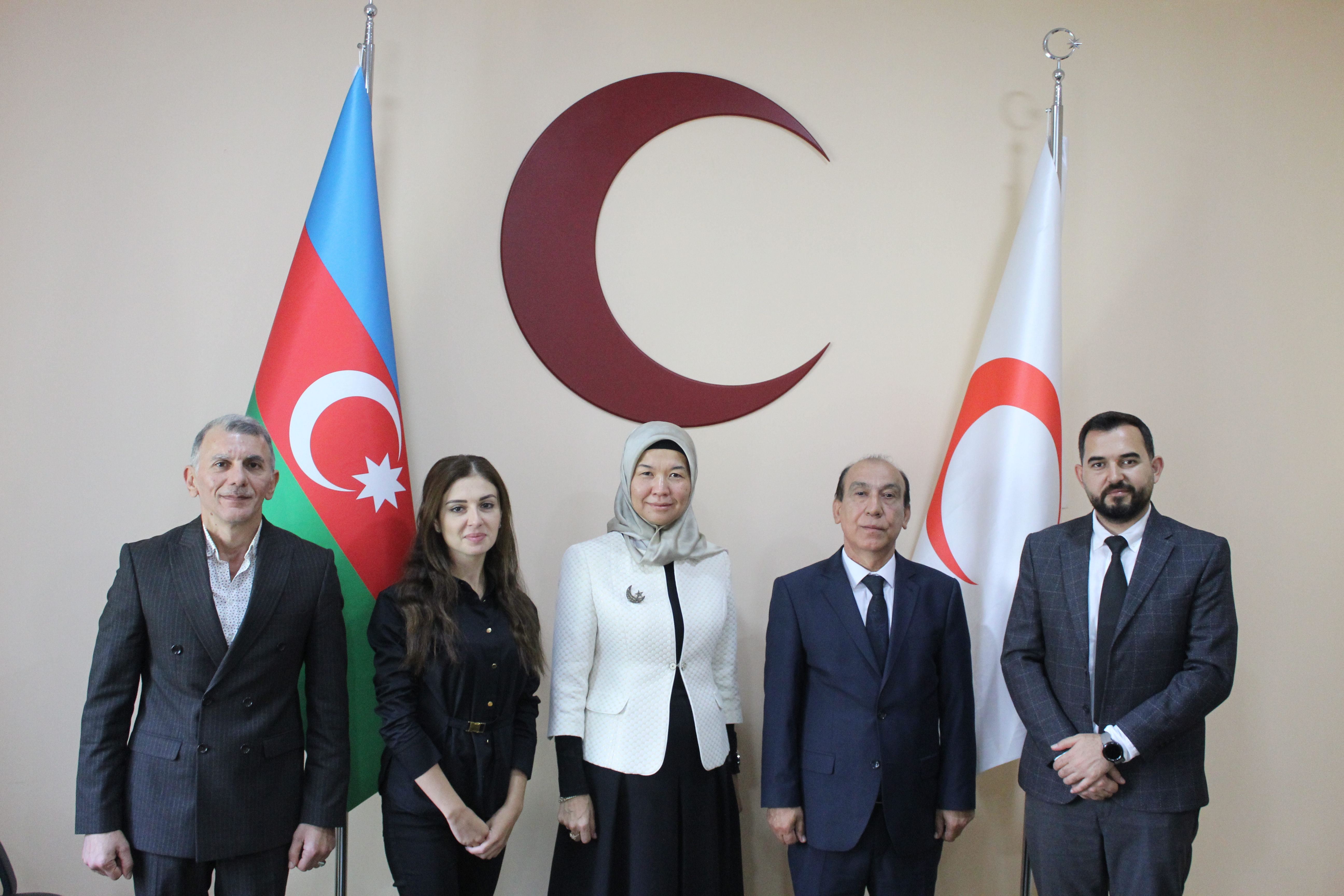  A meeting between the Azerbaijan Red Crescent Society and the Turkish Red Crescent took place