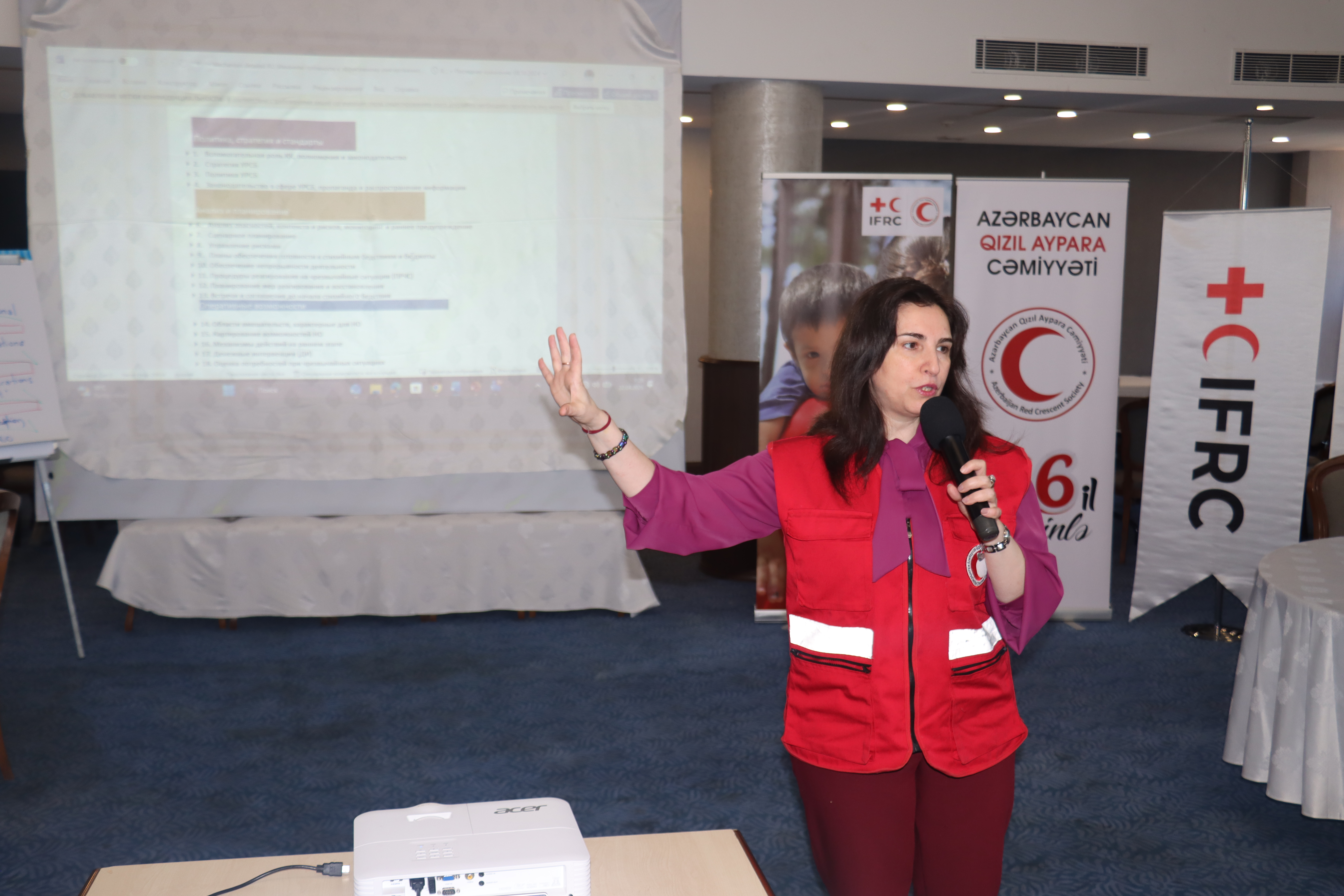  The third day of the five-day workshop on “Preparedness for Effective Response (PER) and Self-Assessment in Emergency Situations”