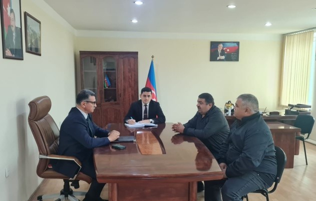 Another regular meeting of the president of the Azerbaijan Red Crescent Society and a member of the National Parliament Dr. Novruz Aslanov with citizens in Ismayilli district
